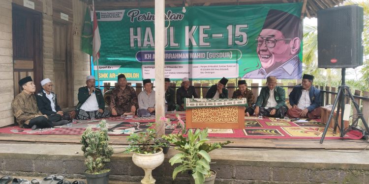 Haul ke 15th Gusdur di Ponpes Ar-Roudloh Gedangan