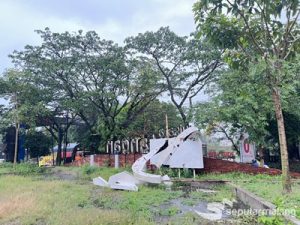 Miris Kondisi Papan Reklame Wisata Gantangan Malang Satu Titik