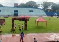Suasana Stadion Gajayana Menjelang Gelaran Reunian Legenda Sepakbola Indonesia
