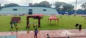 Suasana Stadion Gajayana Menjelang Gelaran Reunian Legenda Sepakbola Indonesia