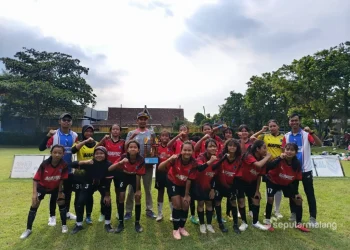 Mencari Bibit Srikandi Lapangan Hijau Malang: Turnamen Sepak Bola Putri U12 Piala Tugu Tirta 2026 Sukses Digelar