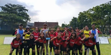 Mencari Bibit Srikandi Lapangan Hijau Malang: Turnamen Sepak Bola Putri U12 Piala Tugu Tirta 2026 Sukses Digelar
