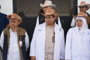 Asep Kusdinar Mendampingi Gubernur Jawa Timur  dalam Kunjungan Kerja ke BBIB Singosari, Kabupaten Malang, Minggu (28/6/2026)
