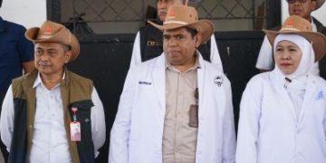 Asep Kusdinar Mendampingi Gubernur Jawa Timur dalam Kunjungan Kerja ke BBIB Singosari, Kabupaten Malang, Minggu (28/6/2026)
